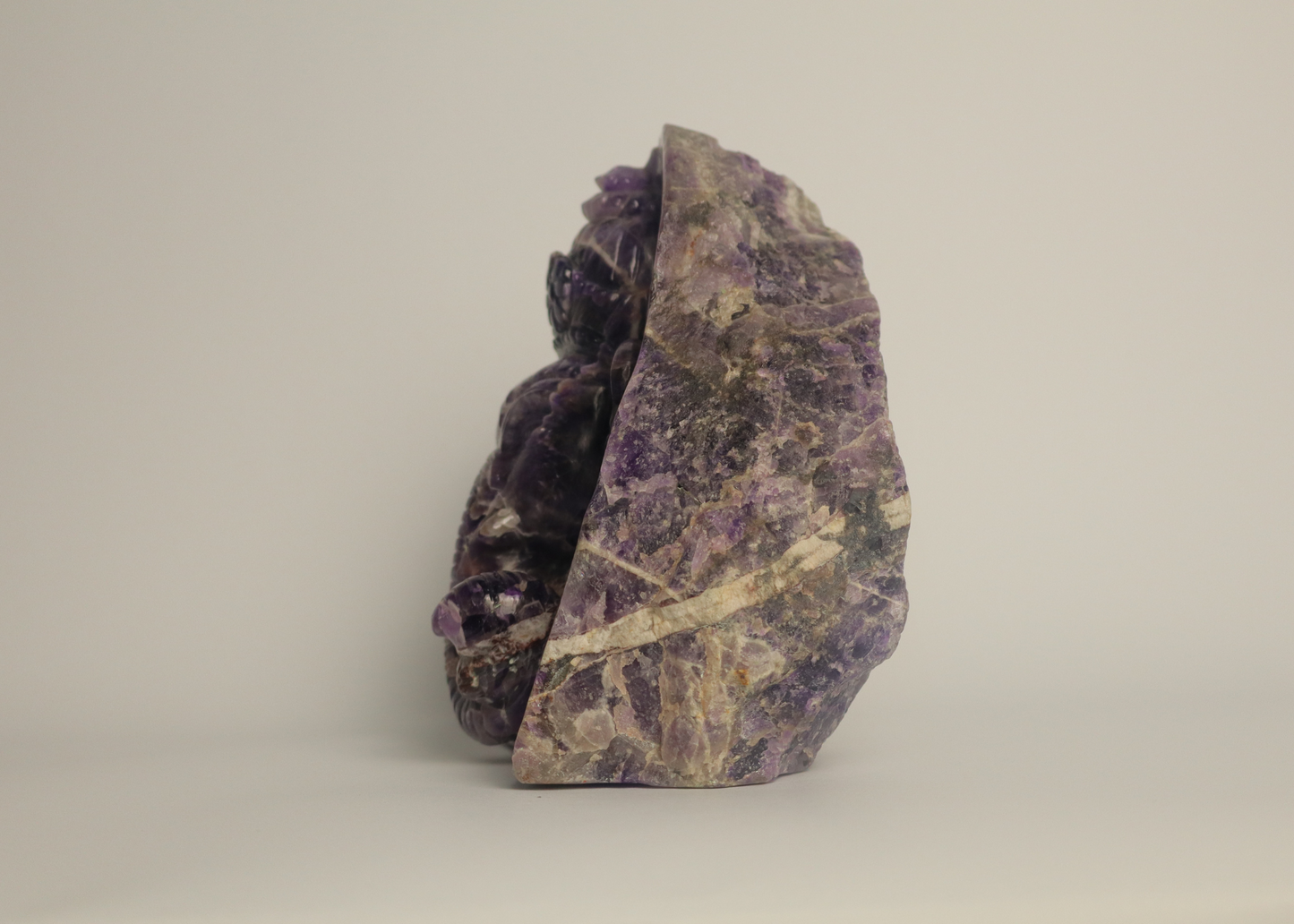 Ganesha Statue - Amethyst (15.5cm)