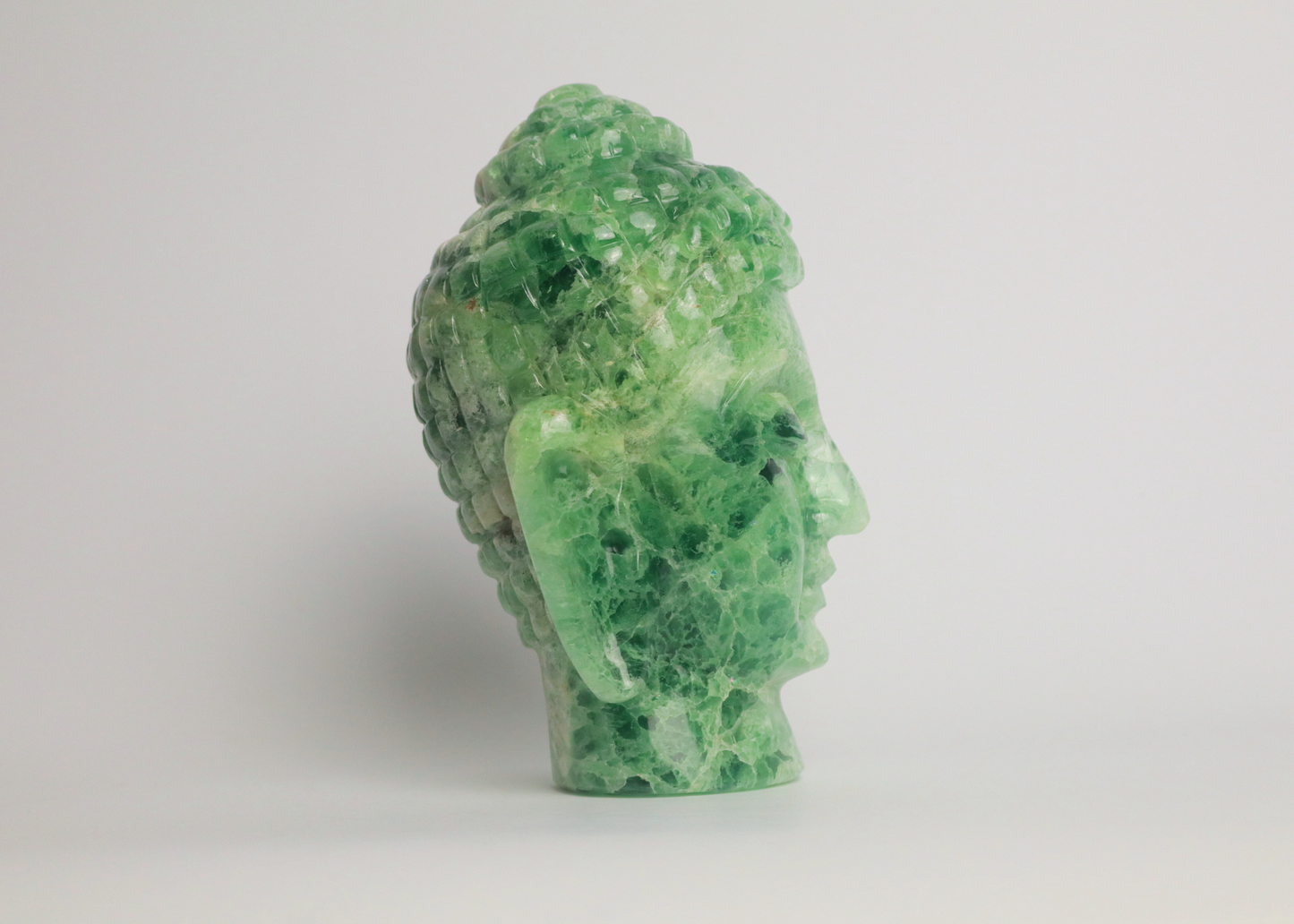 Buddha Head - Rainbow Fluorite (18cm)