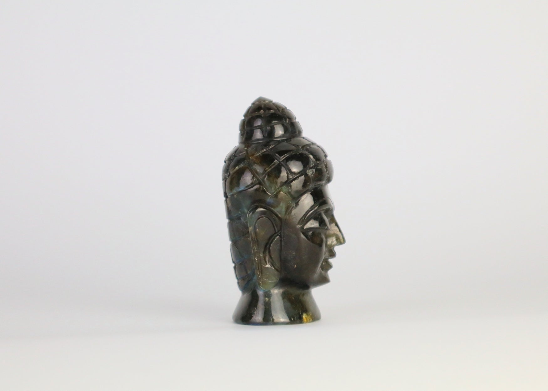 Labradorite Buddha Statue