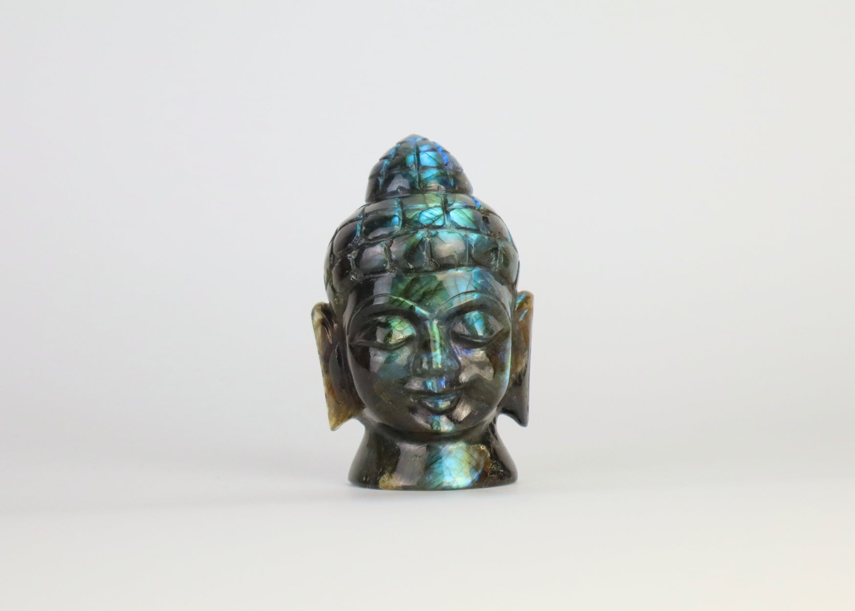 Labradorite Buddha Statue