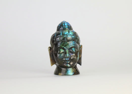 Labradorite Buddha Statue