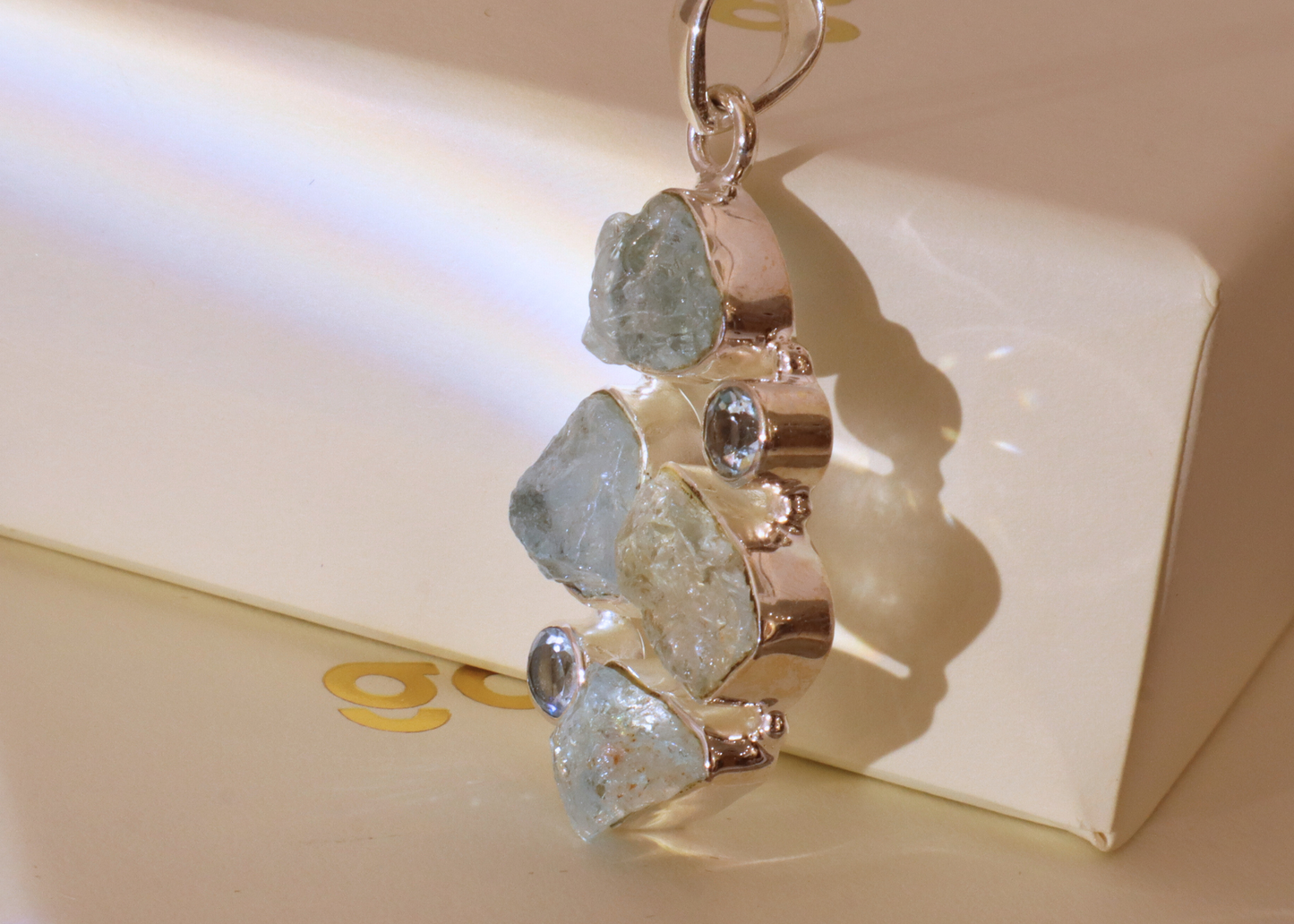 Aquamarine Pendant - Constellation