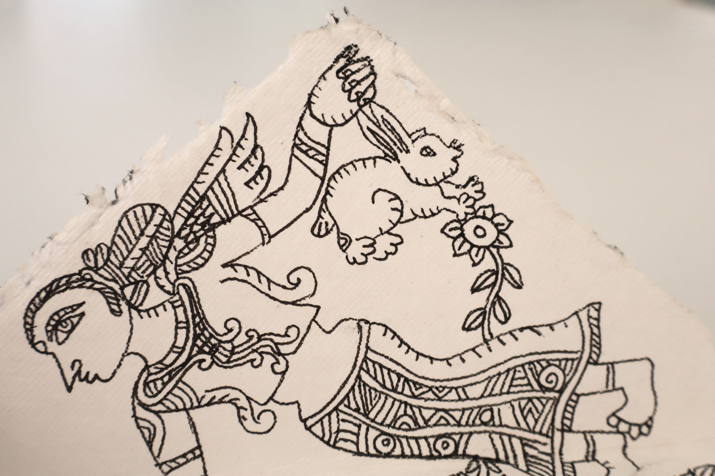 Handmade Envelope III - Rabbit Story