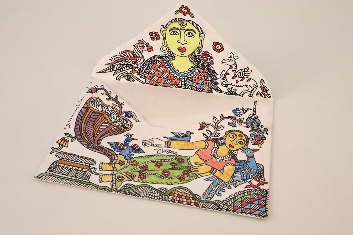 Handmade Envelope IV - Gramophone