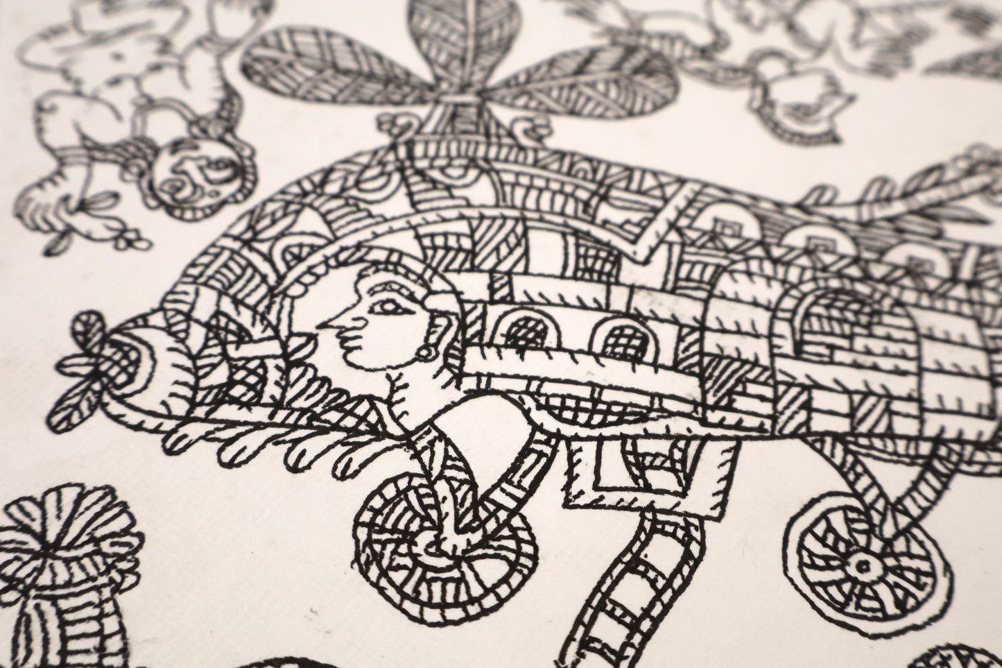 Handmade Envelope V - Helicopter
