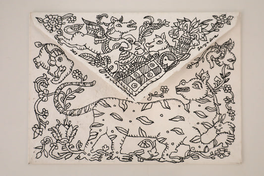 Handmade Envelope VI - Tiger