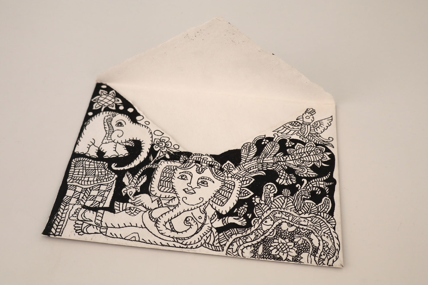 Handmade Envelope VIII - Elephant Country