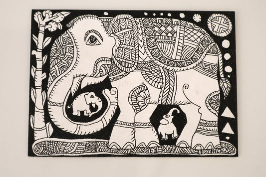 Handmade Envelope VIII - Elephant Country