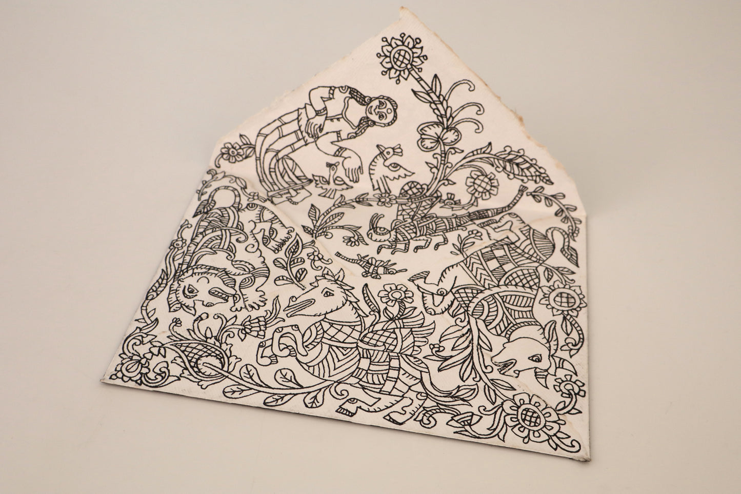 Handmade Envelope IX - In the Jungle