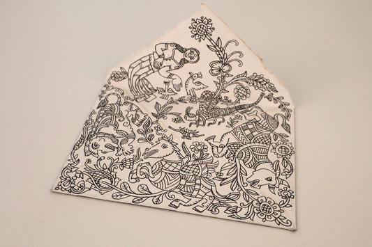 Handmade Envelope IX - In the Jungle