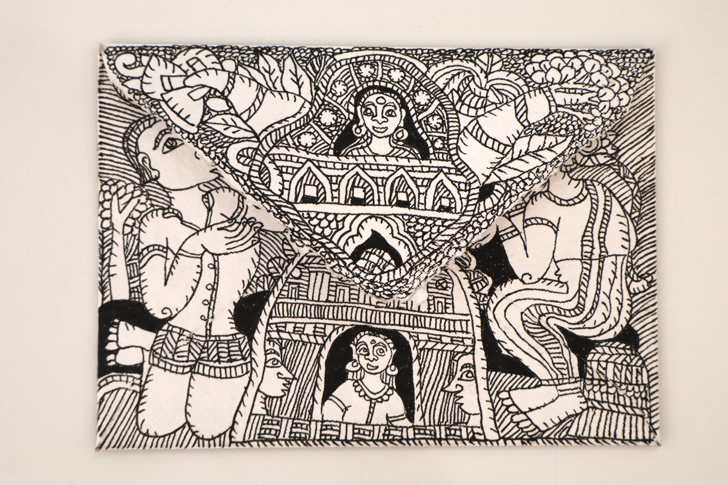 Handmade Envelope X - Dancing Woman