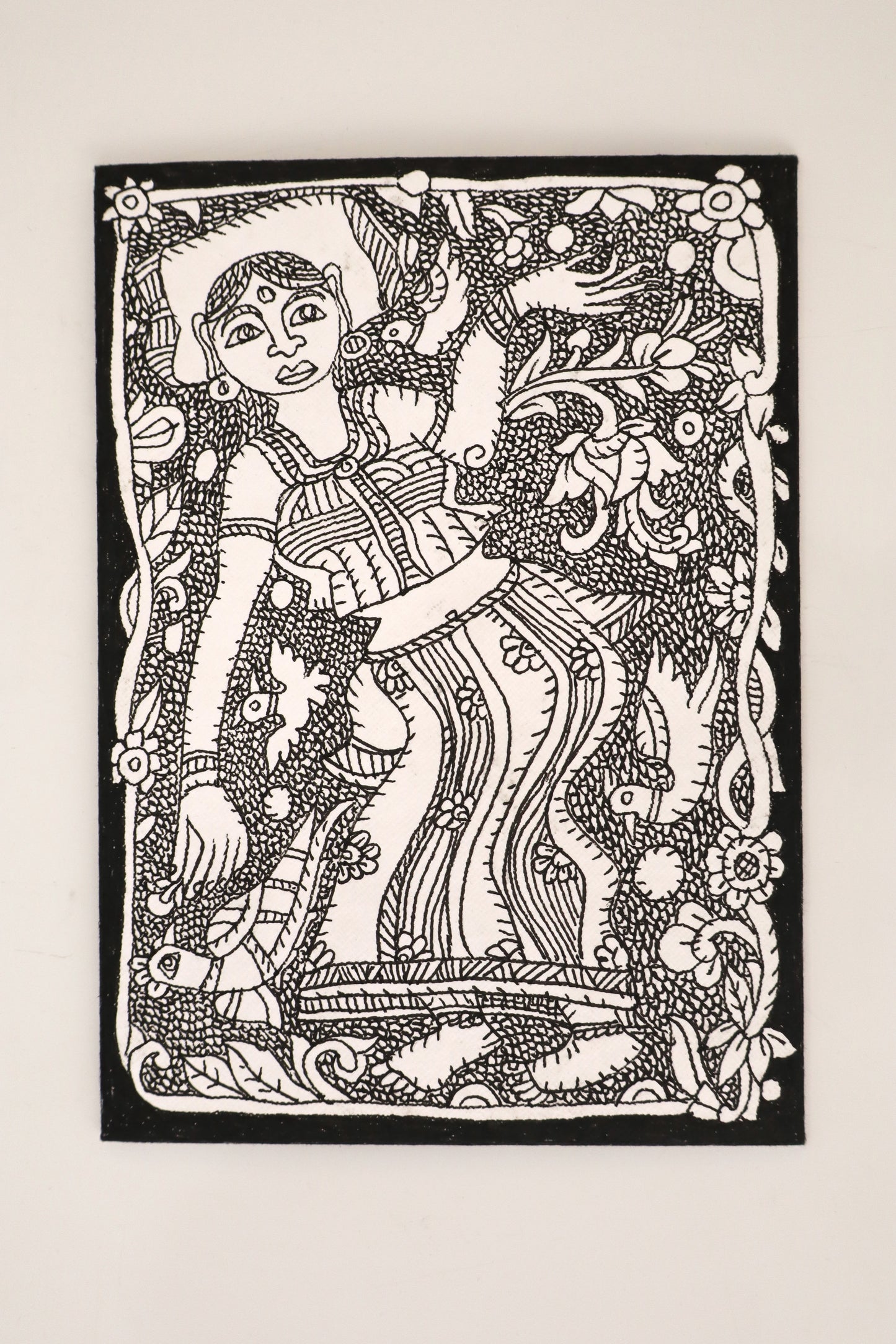 Handmade Envelope X - Dancing Woman