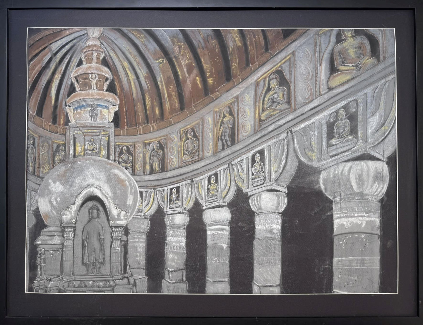 The Shrine (Ajanta Caves) (Original by Svitlana Babayeva)