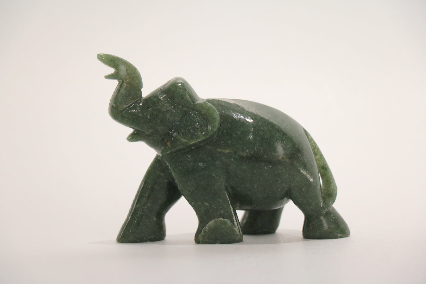 Elephant - Green Aventurine (7 cm)