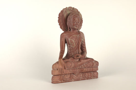 Sitting Buddha - Softstone (Small, 20cm)