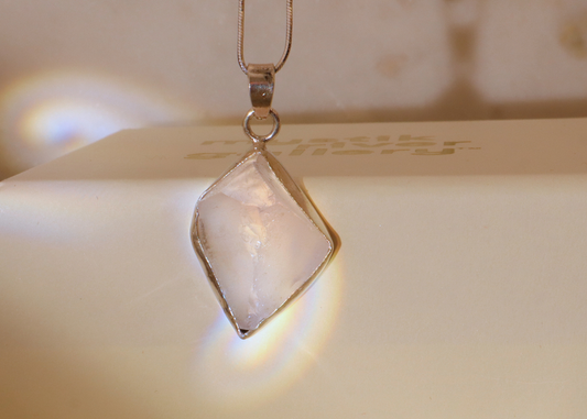 Lavender Quartz Pendant - Form