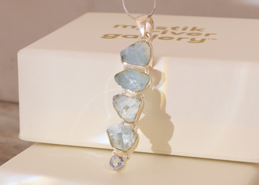 Aquamarine Pendant - Alignment