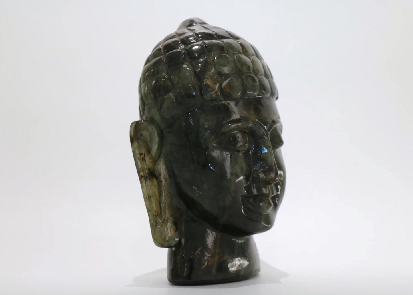Buddha Head - Labradorite (20 cm)