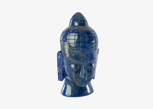 Buddha Head - Lapis Lazuli (15cm)