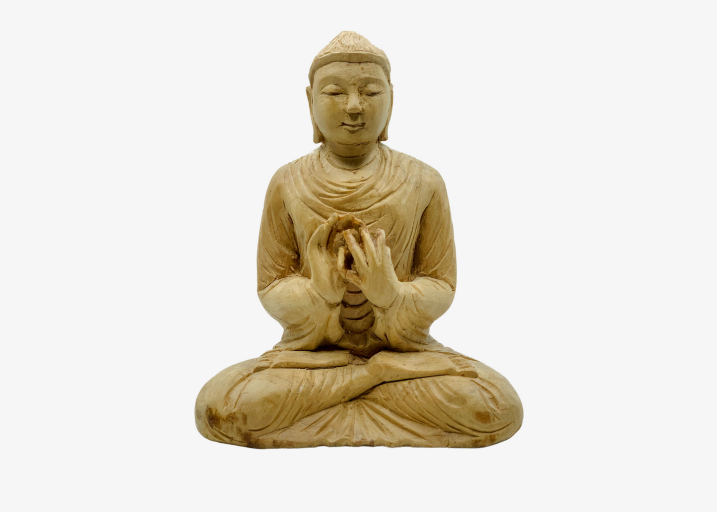 Meditating Monk - Dharmachakra Mudra