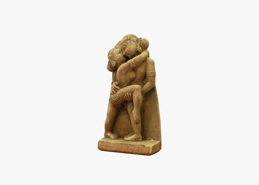 Mithuna Loving Couple - Sandstone (Medium, 30cm)