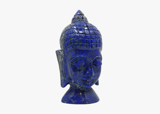 Buddha Head - Lapis Lazuli (Small, 11cm)