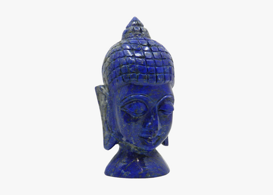 Buddha Head - Lapis Lazuli (11cm)