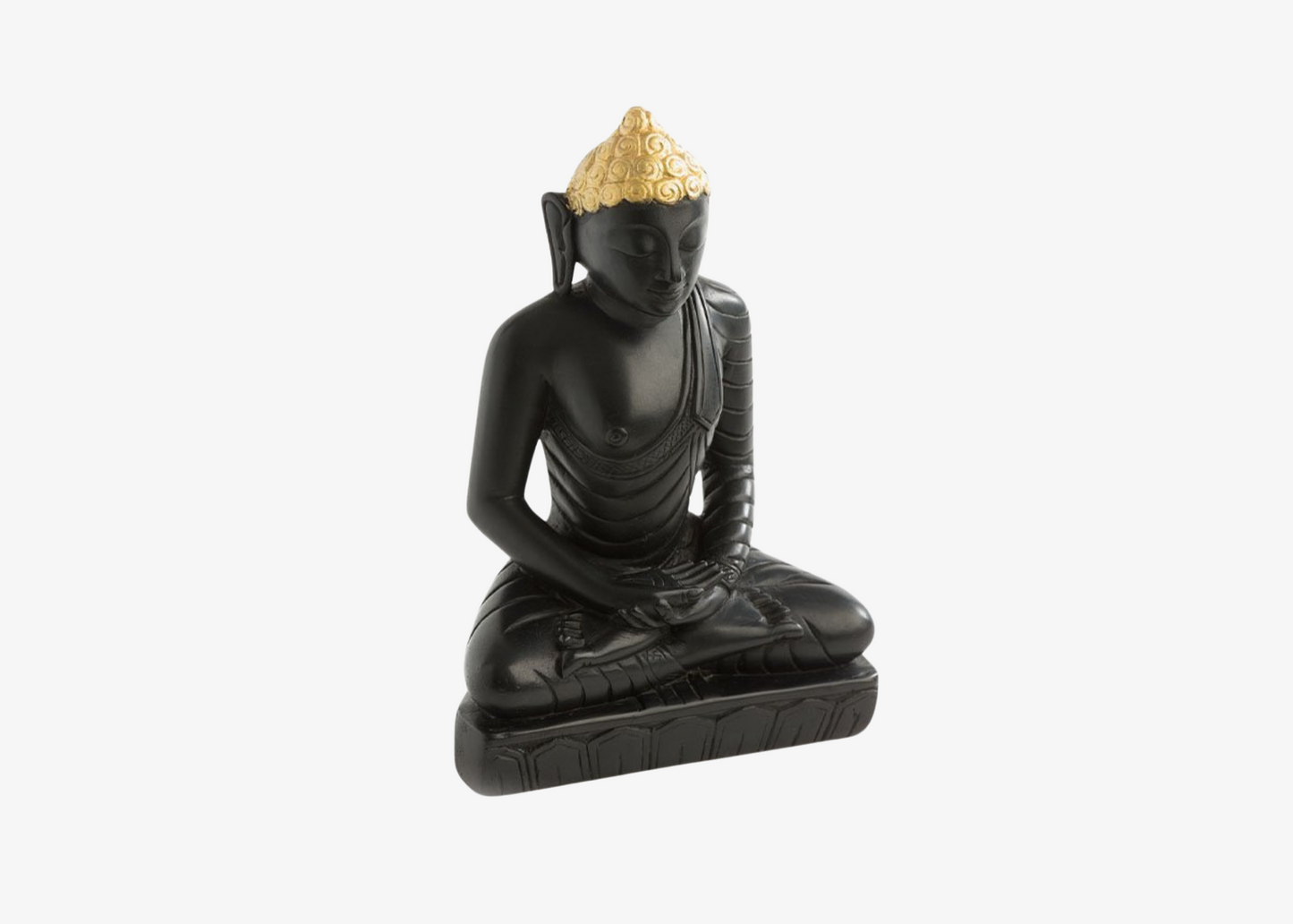 Sitting Buddha - Soft Granite (Small, 17cm)