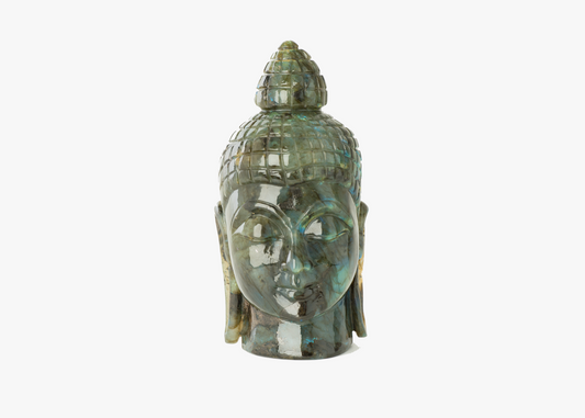 Buddha Statue - Labradorite (18cm)