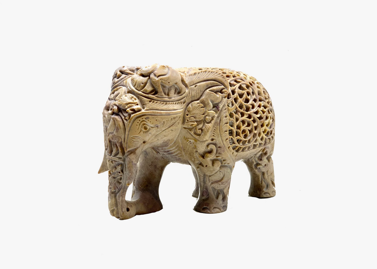 Elephant Mother - Soft Stone (Small, 14cm)
