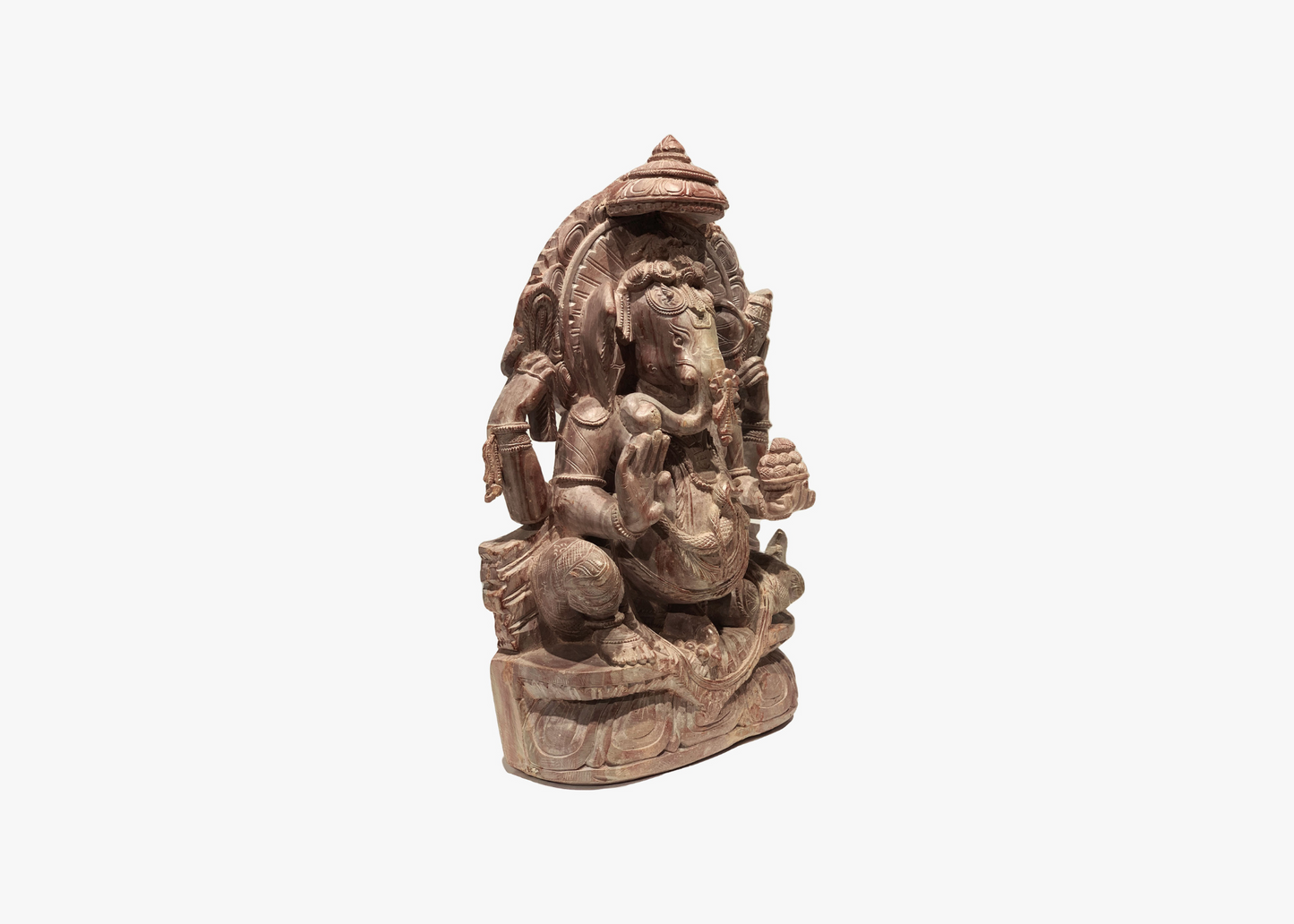 Ganesha Statue - Softstone (Medium, 39cm)