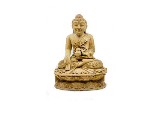 Lotus Sitting Buddha - Bhumiparsha Mudra (Mandalay)