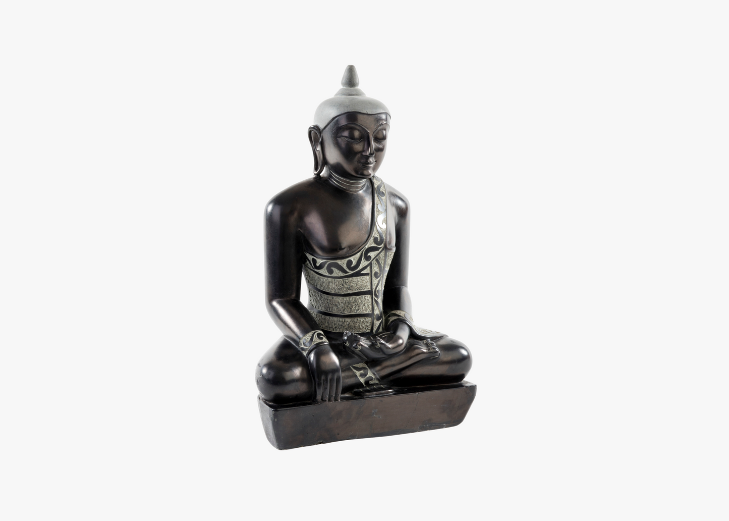 Sitting Buddha - Soft Granite (Medium, 47cm)