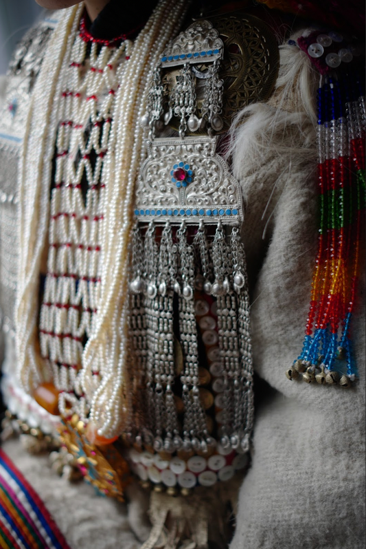 'Traditional Jewellery, Brokpa, The Aryans' - Aman Chotani original print