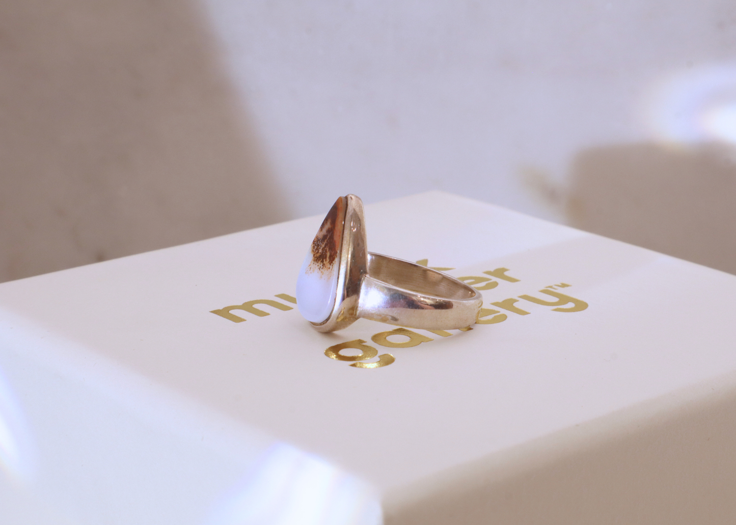 Tree Agate Ring