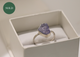 Lavender Quartz Ring (Sterling Silver)