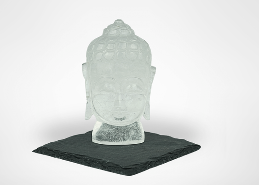 Buddha Head - Clear Quartz (
