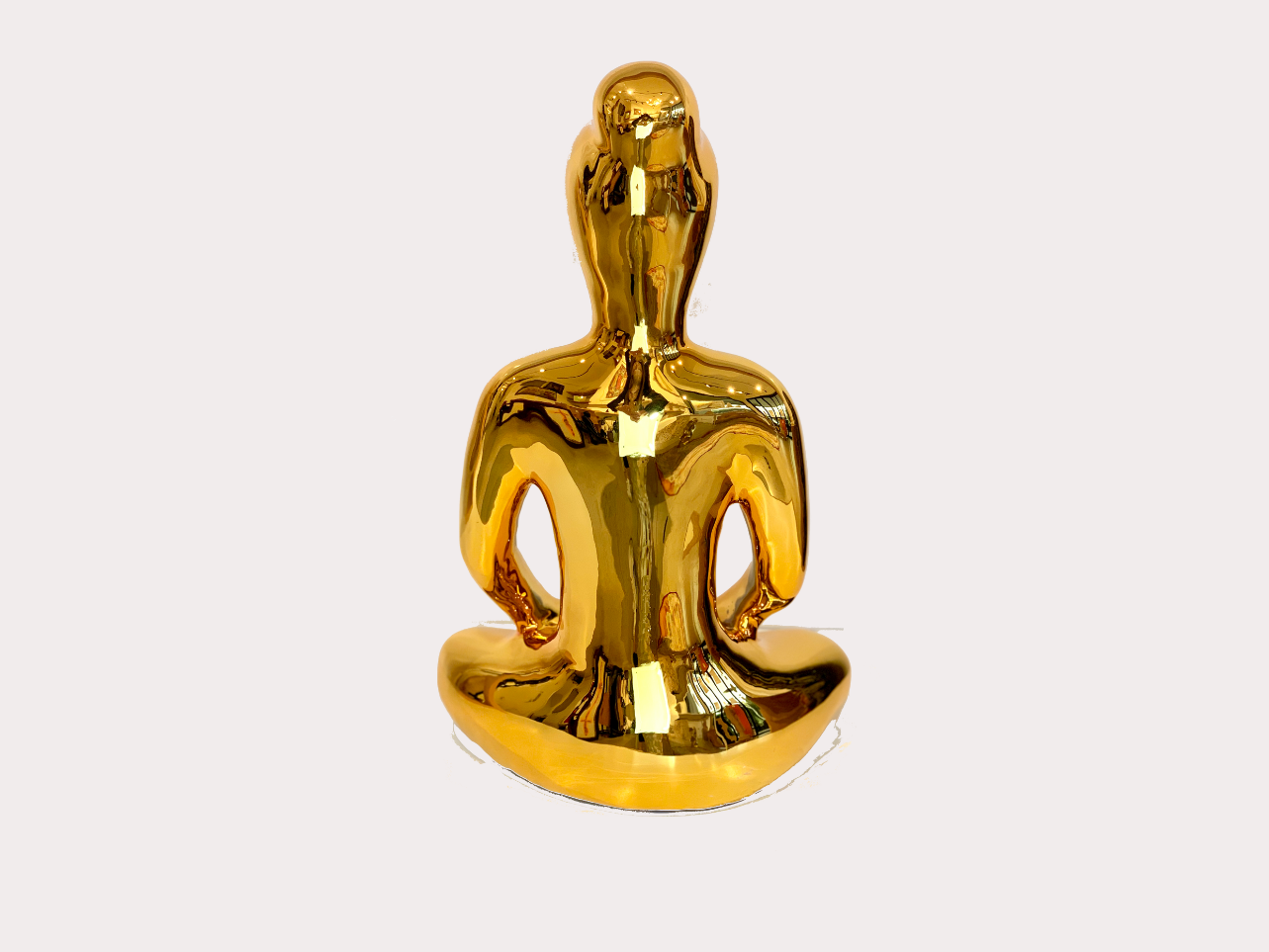 Cyber Yoga - 3D Glossy Gold (Medium, 40cm)