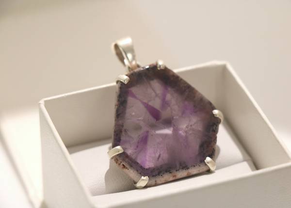 Amethyst Pendant (Sterling Silver)