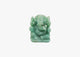 Ganesha Statue - Green Jade (Small, 8cm)