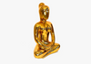 Cyber Yoga - 3D Glossy Gold (Medium, 40cm)