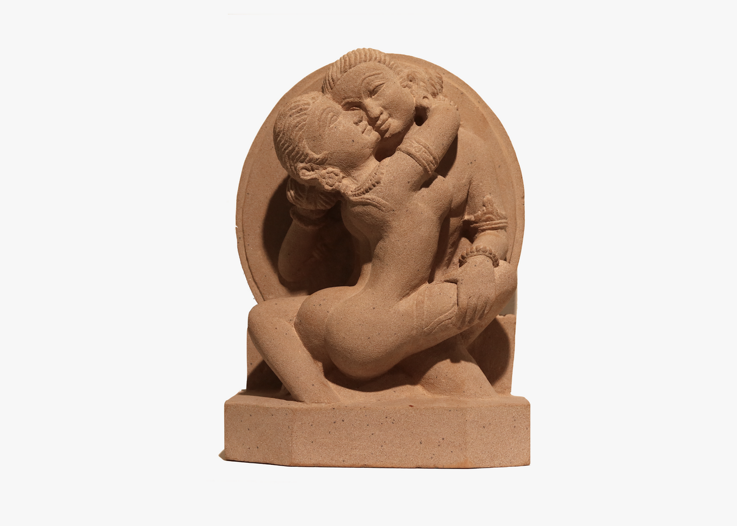 Loving Couple - Sandstone (Medium, 25cm)
