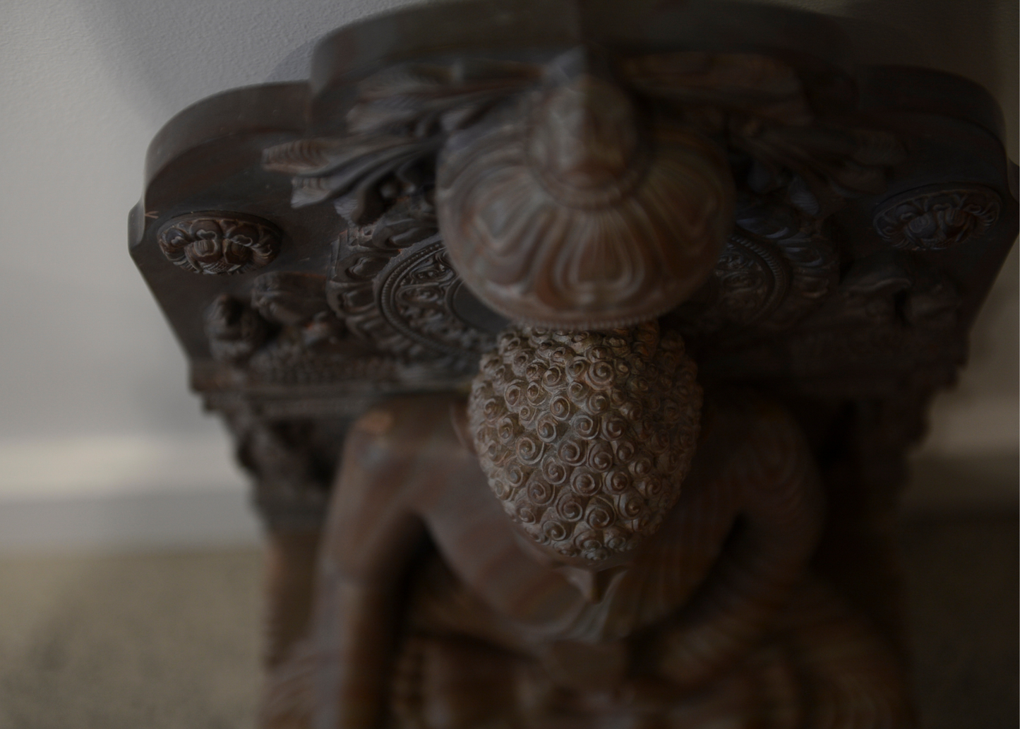 Sitting Buddha - Soft Stone (Medium, 51cm)