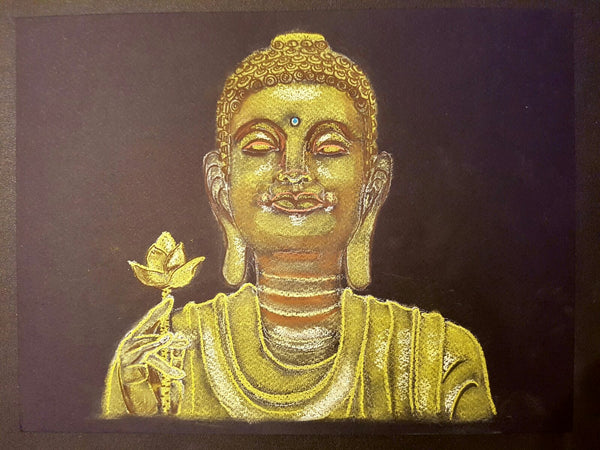 Golden Buddha  (Original by Svitlana Babayeva)