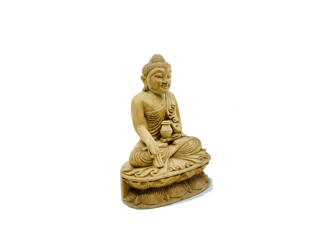 Lotus Sitting Buddha - Bhumiparsha Mudra (Mandalay)