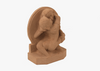 Loving Couple - Sandstone (Medium, 25cm)