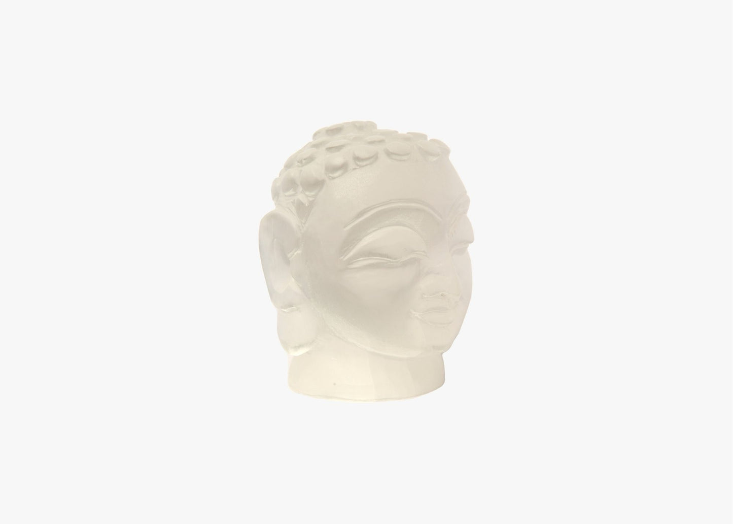 Buddha Head - Selenite (Small, 11cm)