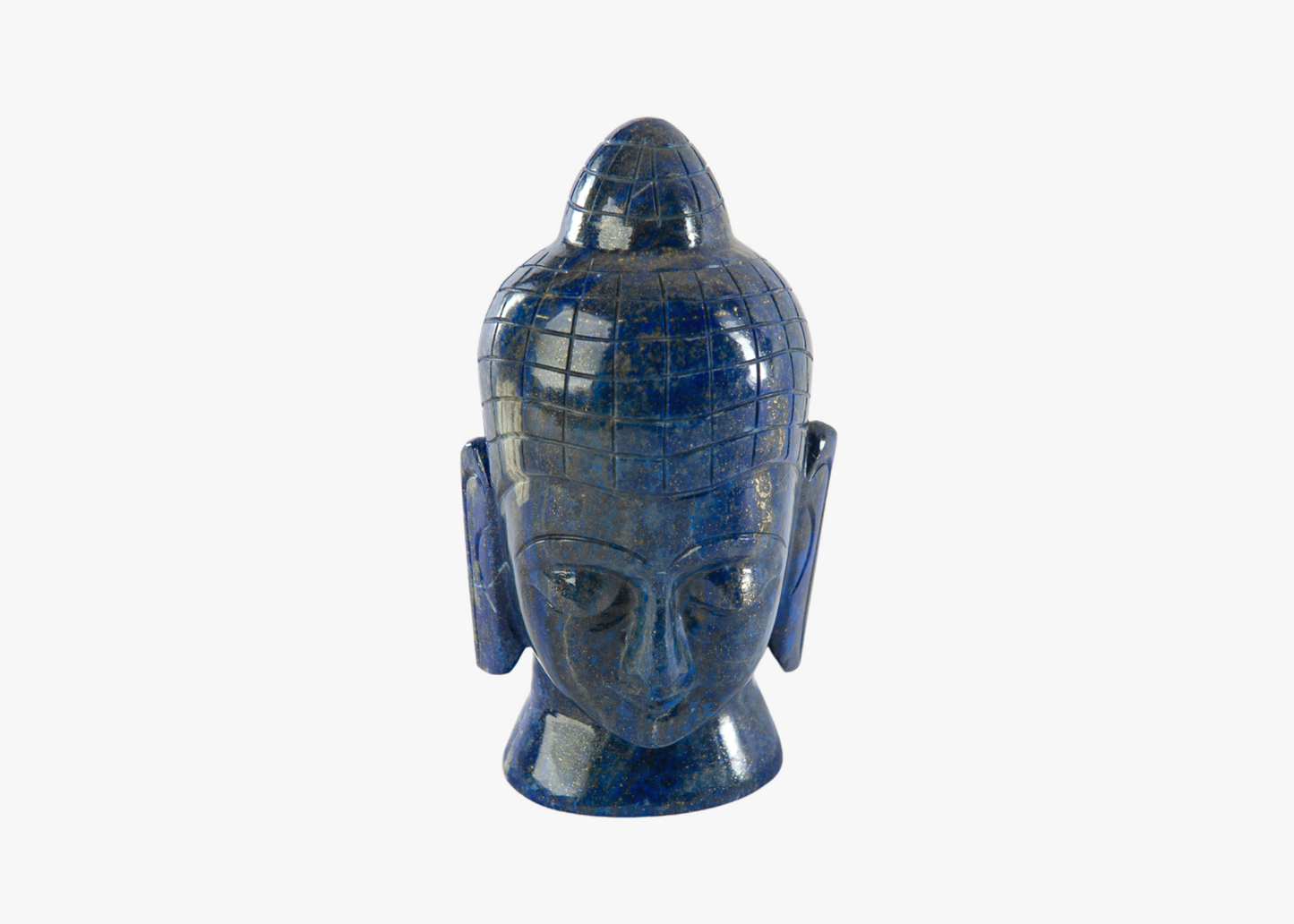 Buddha Head - Lapis Lazuli (15cm)