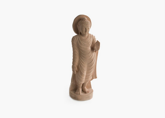 Standing Buddha - Sandstone (Medium, 47cm)