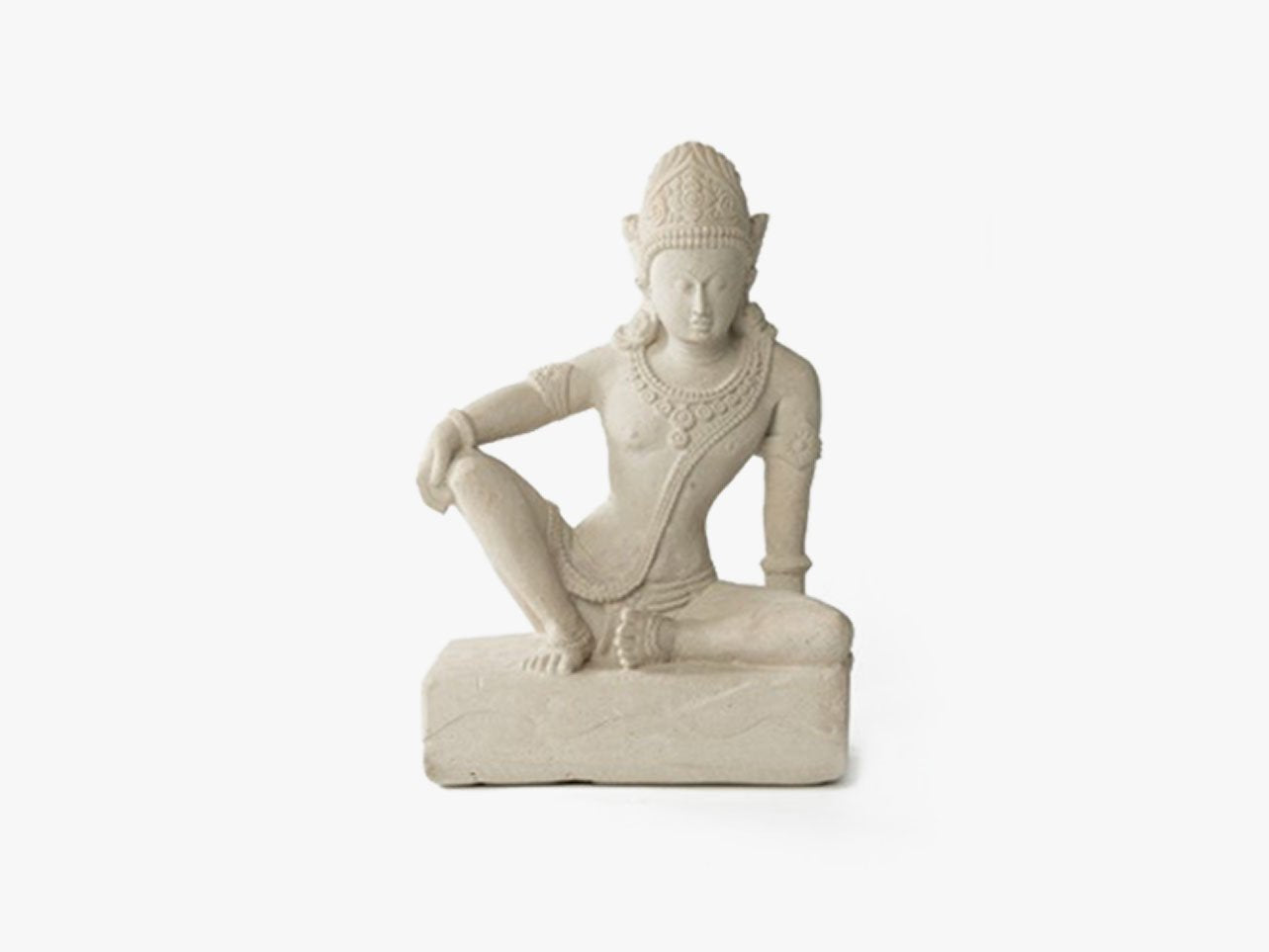 Sandstone sculpture of Indra